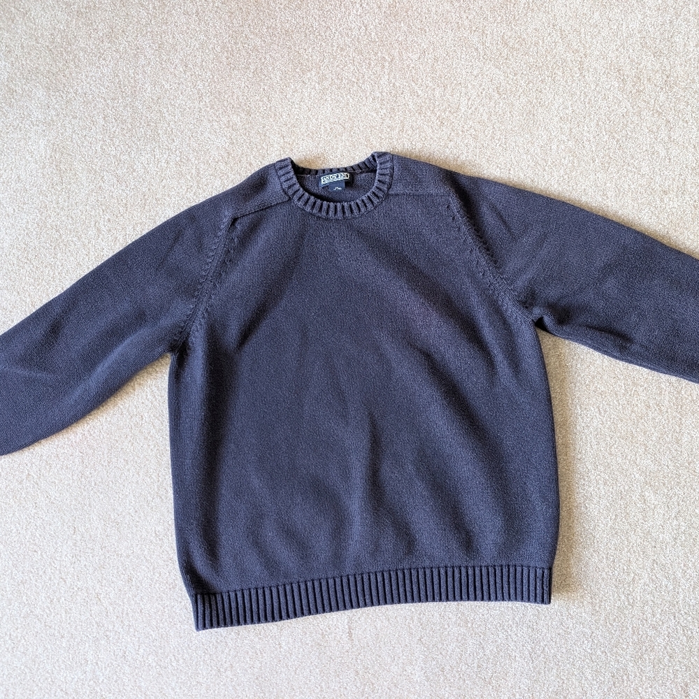 Lands End 100% Cotton Sweater, Xl